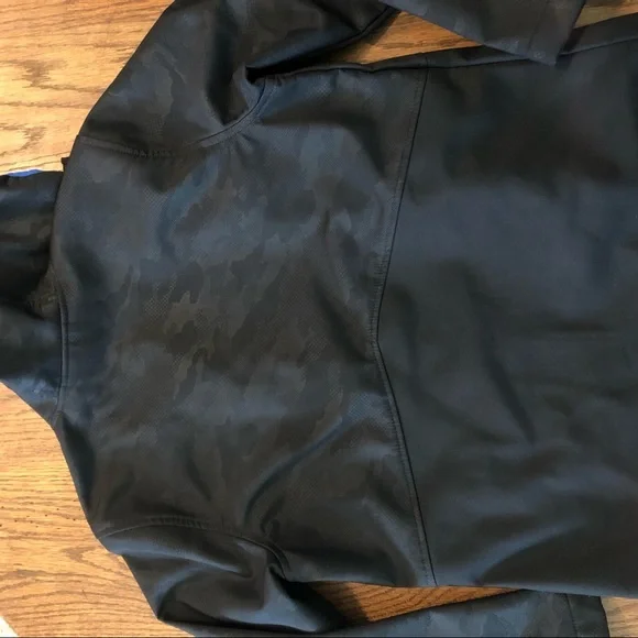 Free Country Jacket Coat Black Camo Zip Up Hooded Hoodie Kids Size Large 7 / 8